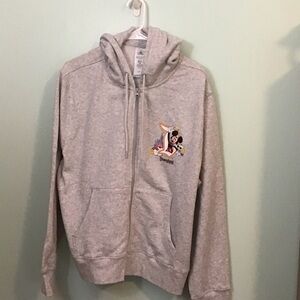 Disney Gray Hoodie with Colorful Graphic